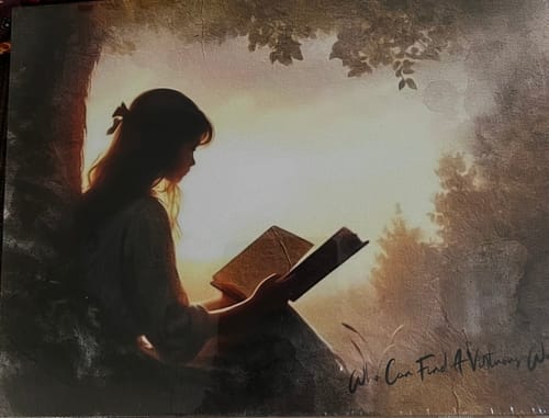 Customer photo review of Personalized photo Painting