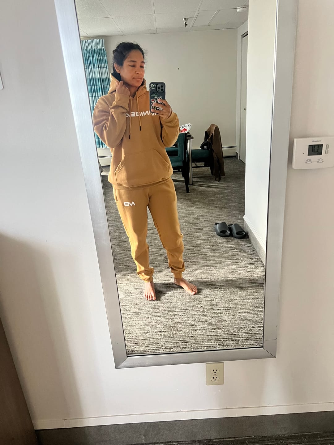 Customer photo review of Lounge Hoodie