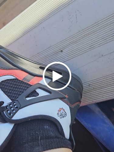 Customer video review of Personalized Sneakers, Custom Sneakers, Put name or business name on it, AJ4-C05115