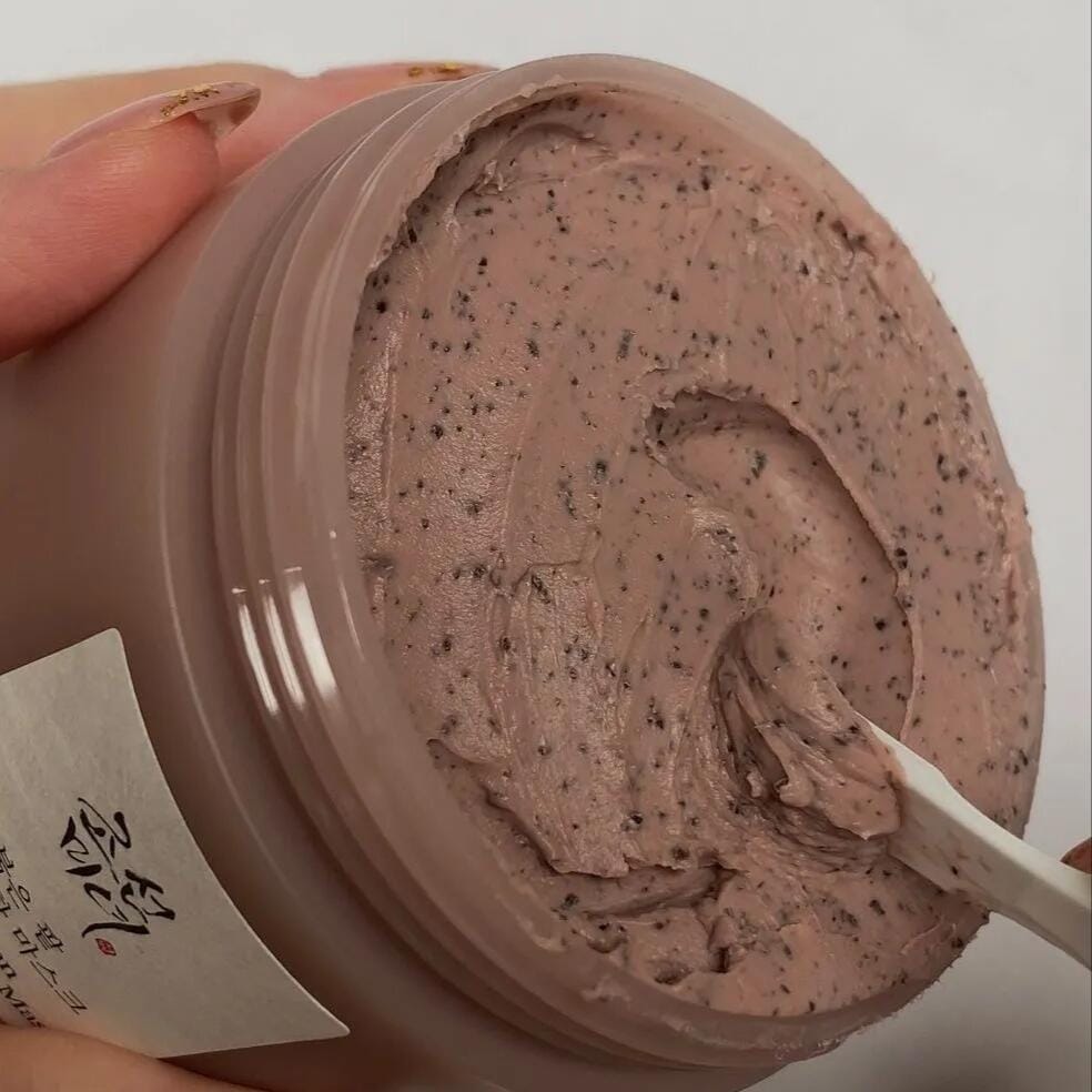 Customer photo review of Mālu maska Beauty of Joseon Red Bean Refreshing Pore Mask