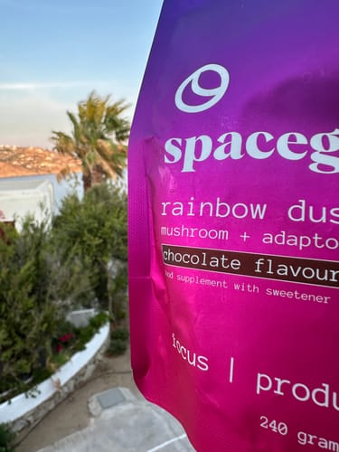Customer photo review of rainbow dust
