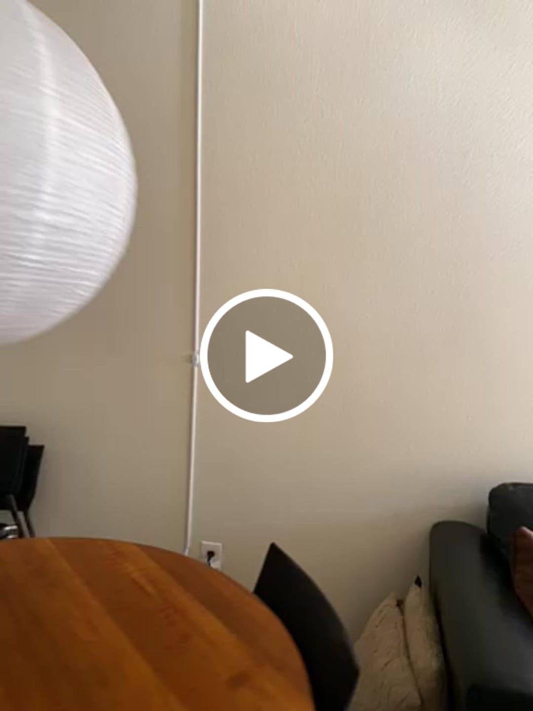 Customer video review of Single Socket White Pendant Light Lamp Cord for Lanterns & Light Bulbs, E26, 15FT, UL Listed, Switch - Electrical Swag Light Kit