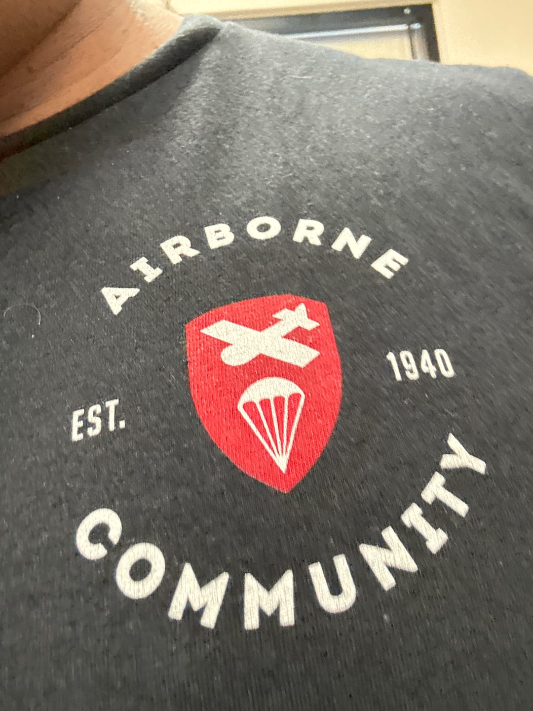 Customer photo review of Airborne Community Shirt (Pre-Order Sep 1)