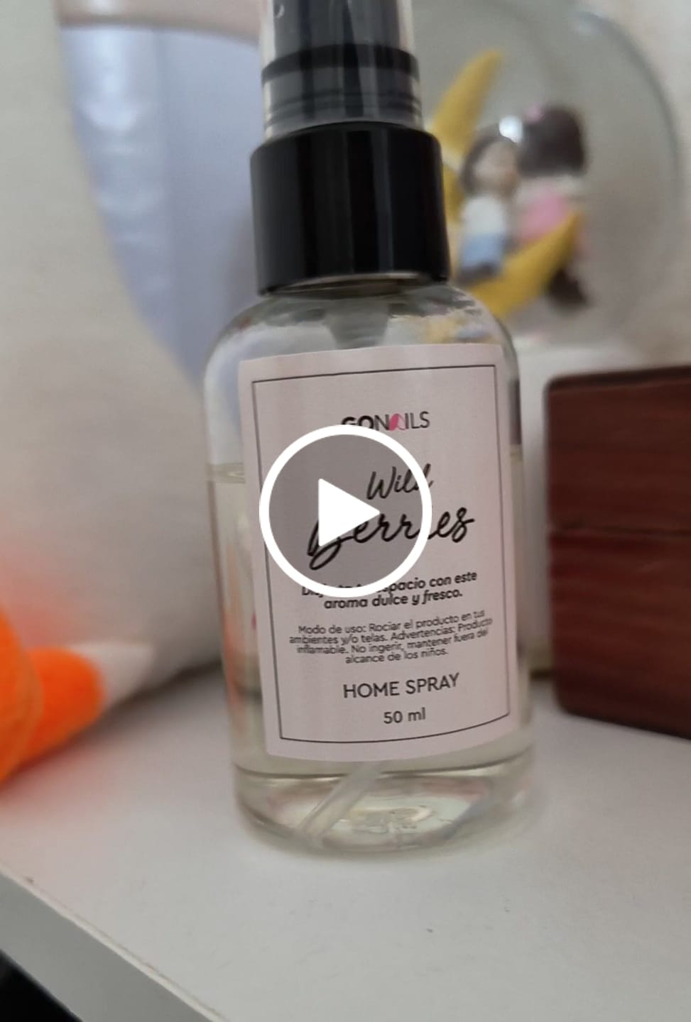 Customer video review of Home Spray - Wild Berries