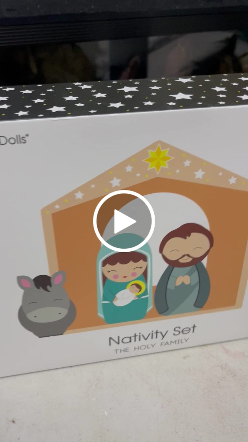 Customer video review of The Holy Family Nativity Playset