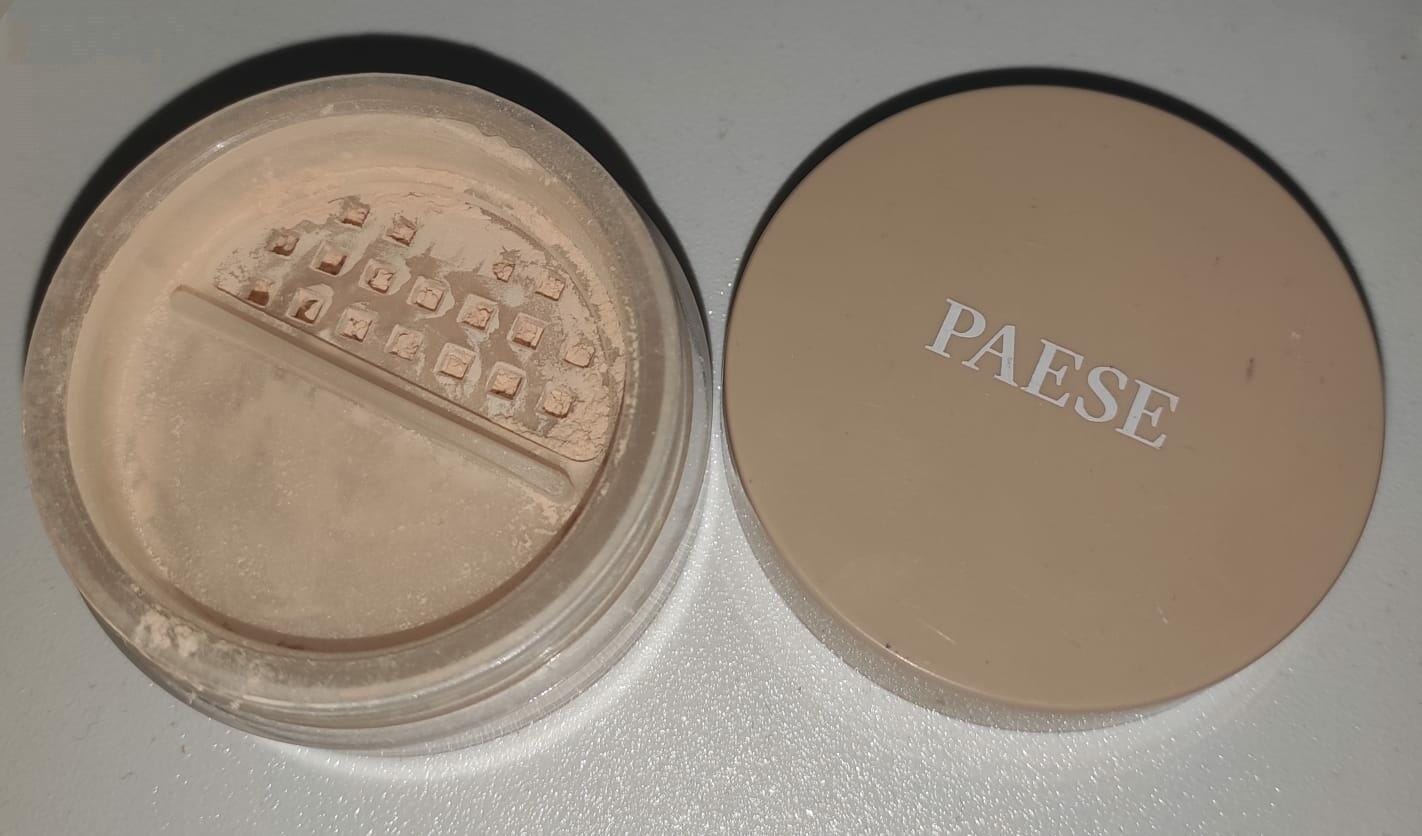 Customer photo review of HD Birstošs pūderis MINI - Paese High Definition Loose Powder Transparent