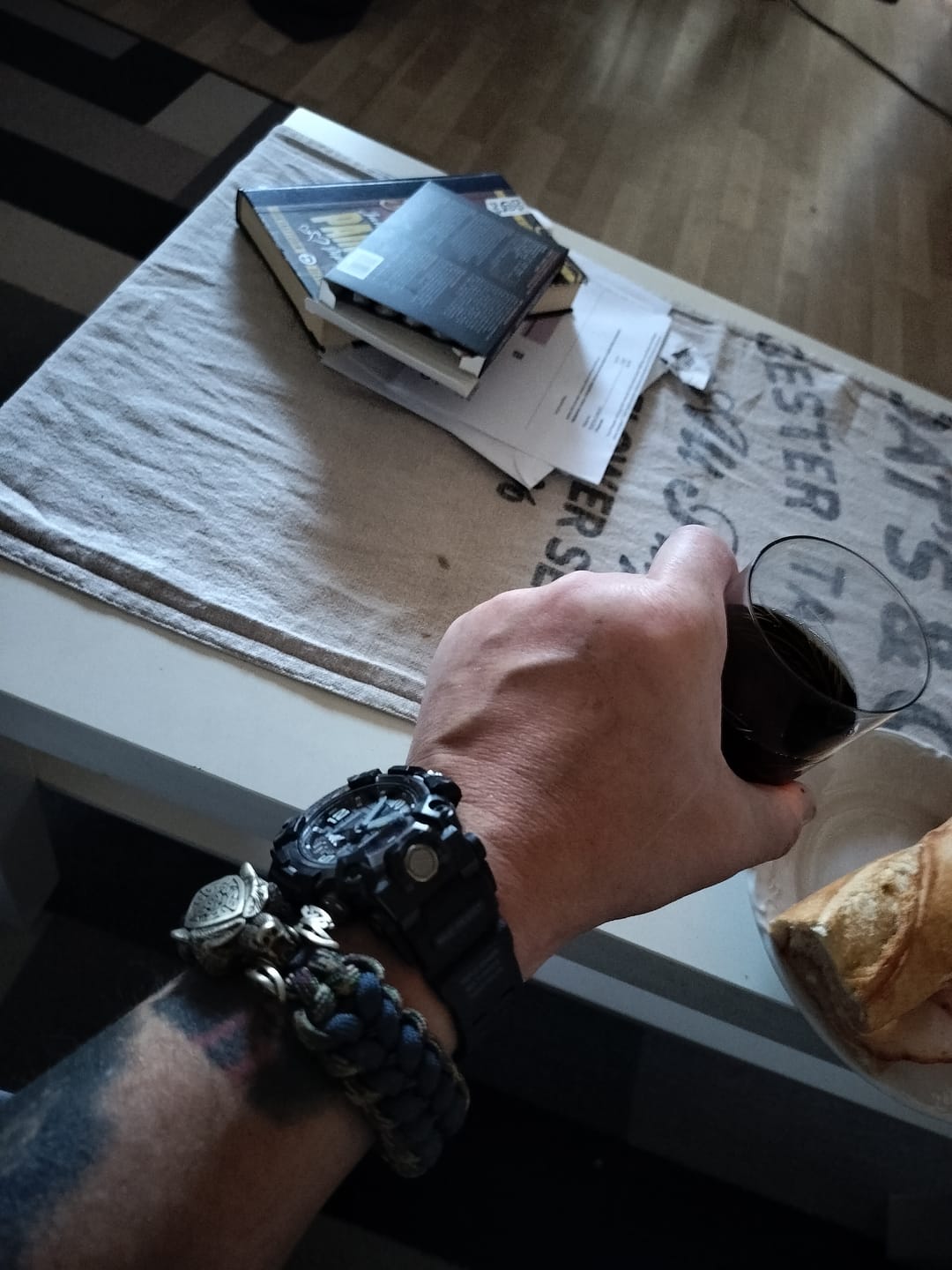Customer photo review of Vikings Bear Paracord Bracelet