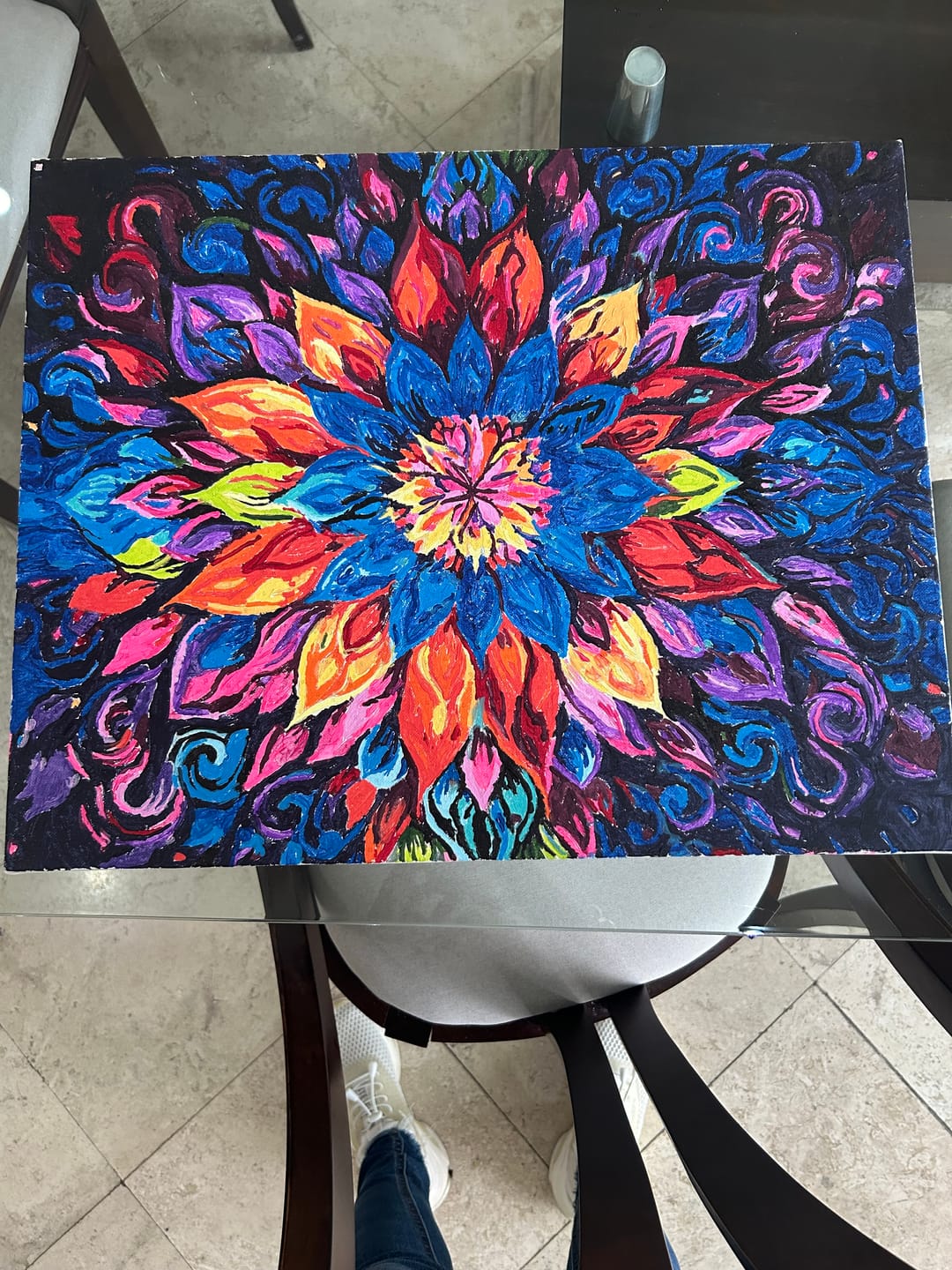 Customer photo review of Trippy Floral Ensembles