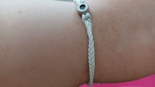 Customer photo review of Personlig fotoarmbånd