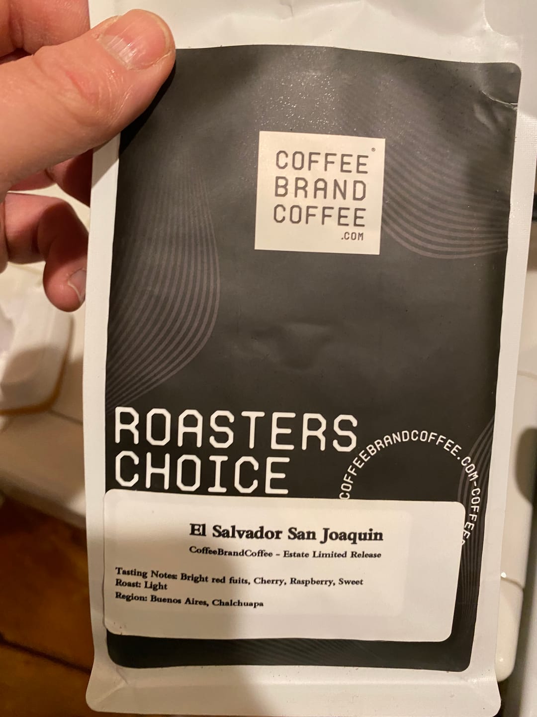 Customer photo review of Dark Roast Coffee
