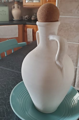 Customer photo review of Amphora, Urn, Pot For Water Purification, Detox, Conditioning And Energising