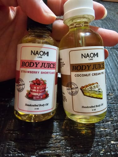 Customer photo review of BOGO Pheremone Body Juice Oil