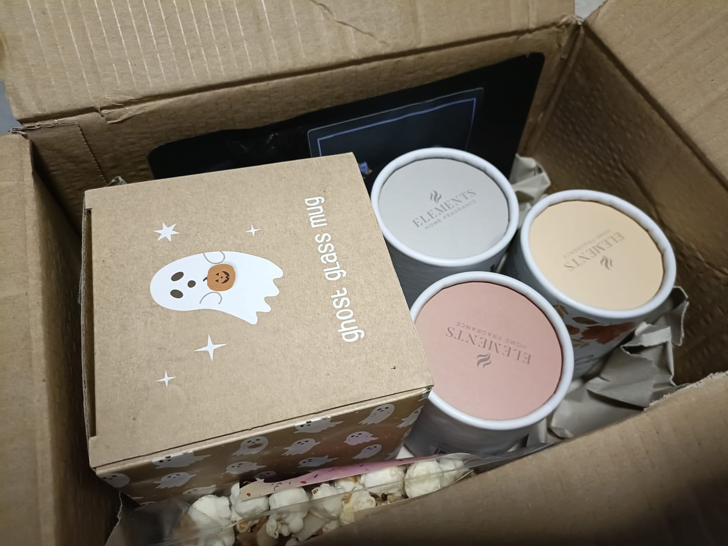 Customer photo review of Geister-Tasse aus Glas