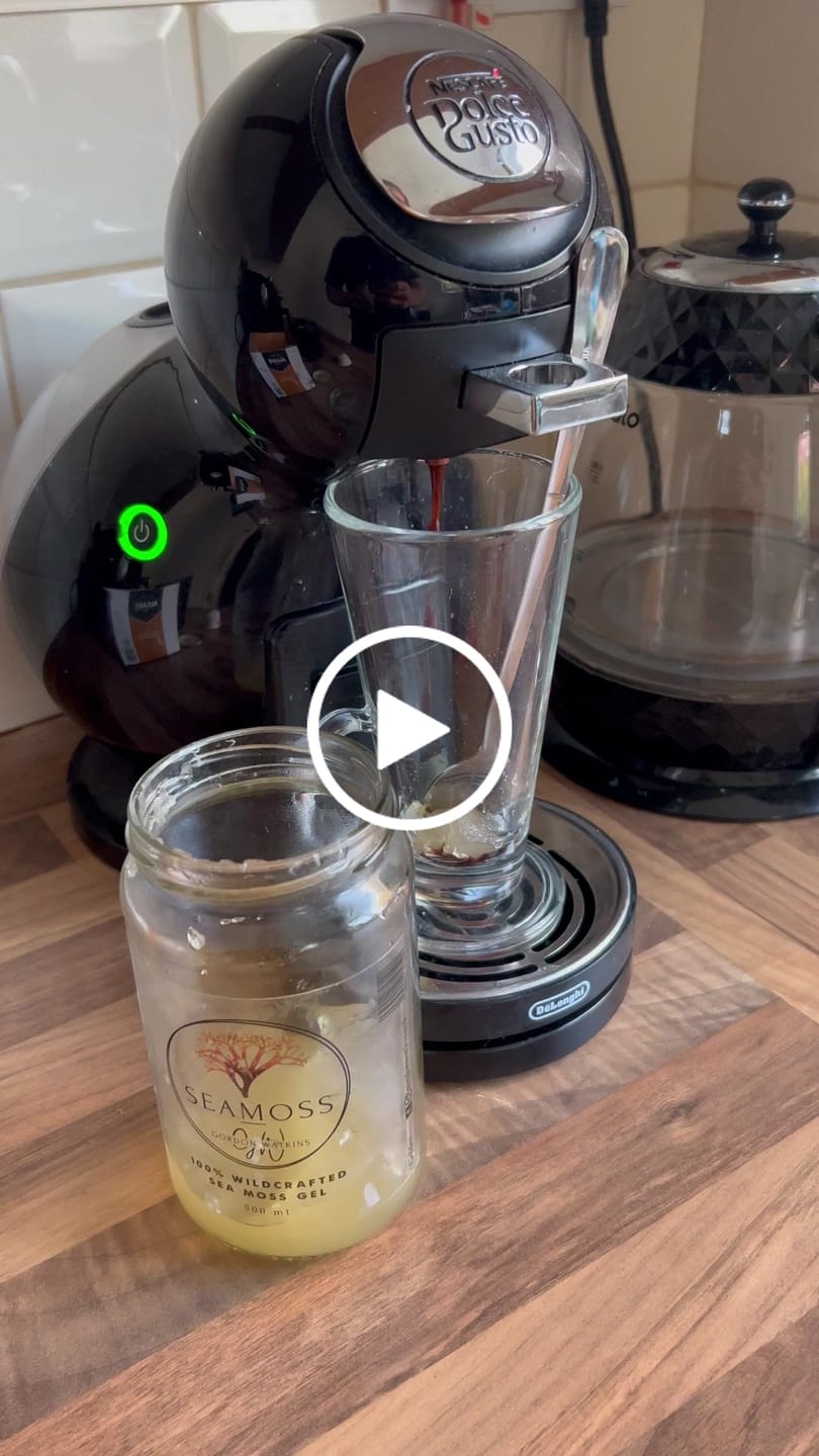 Customer video review of Gold Sea Moss Gel - Made With Certified Organic Wildcrafted Sea Moss