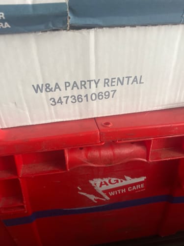 Customer photo review of The PrintPeak Handheld Inkjet Printer — for Multi-Surface Printing