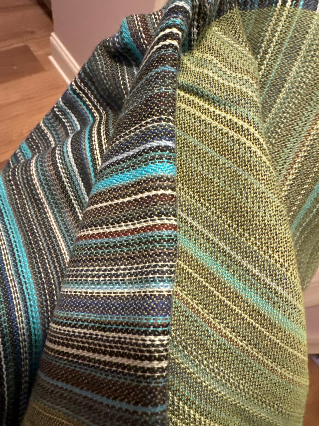 Customer photo review of NEW! Organic Cotton Turkish Towel Multi