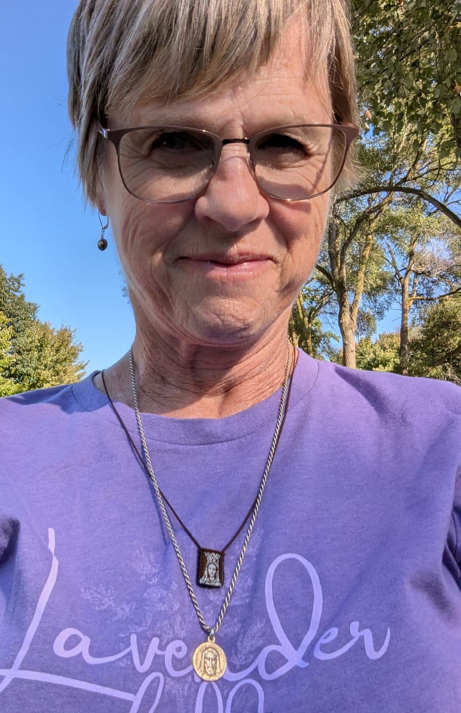 Customer photo review of OLMC Mini | Our lady of Mt. Carmel Premium Brown Scapular