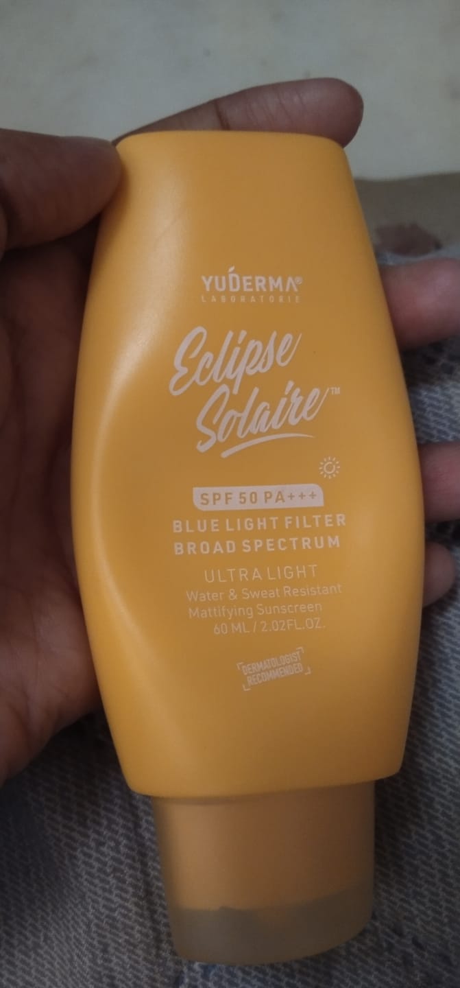 Customer photo review of Yuderma eclipse solaire - 60ml