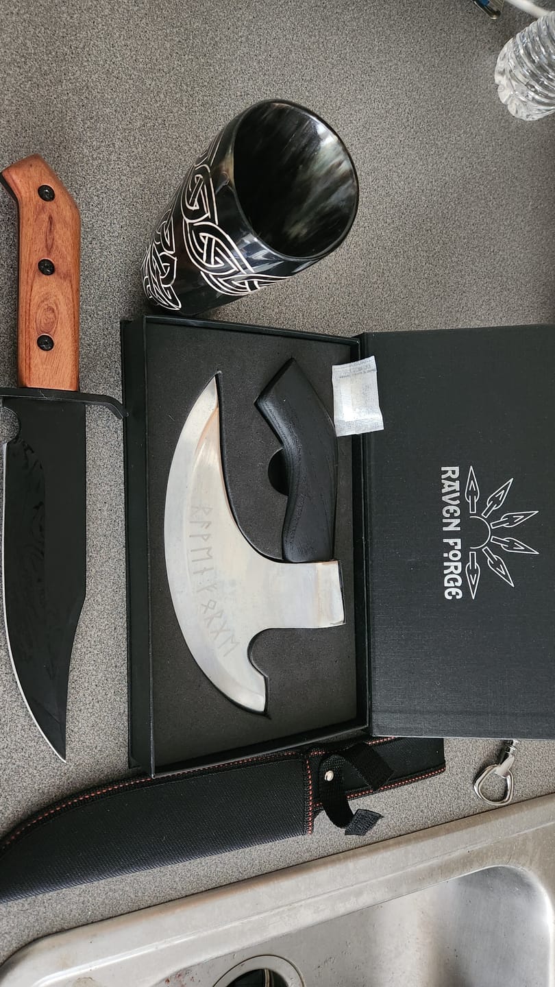 Customer photo review of The Original Pizza Axe