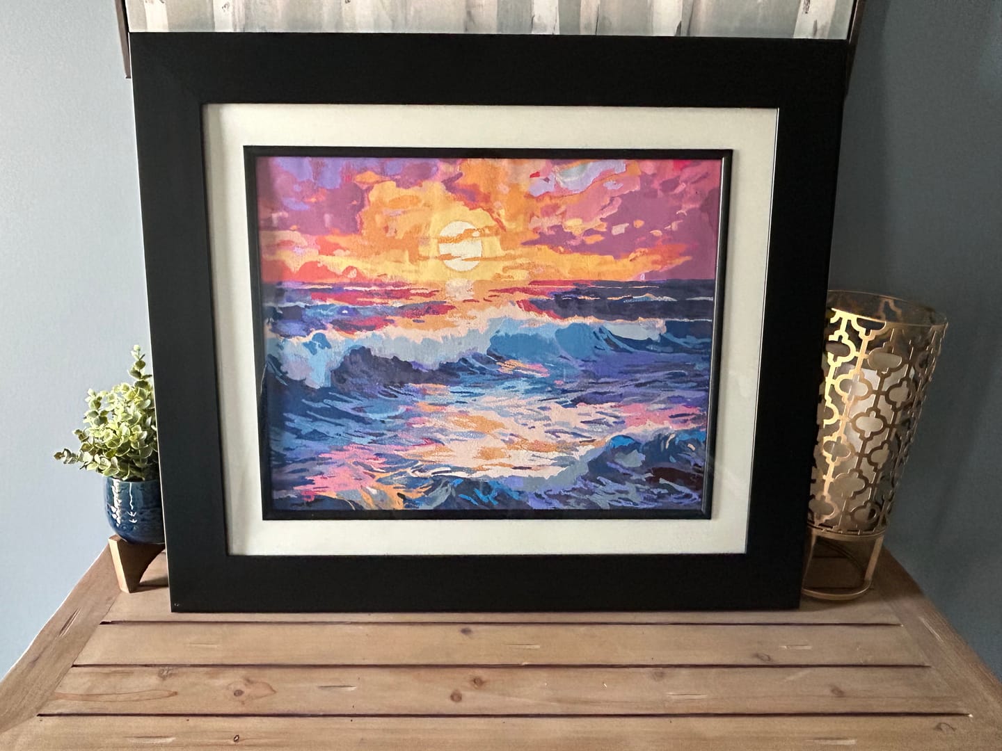 Customer photo review of Harmony Of Sunset