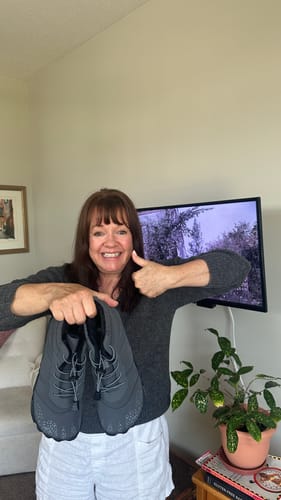 Customer photo review of Vindra Flex - Non-slip & Universal Multi-Season Barefoot Shoe (Water-resistant) (BOGO)