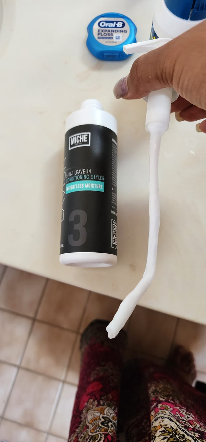 Customer photo review of LAVISH Leave-In Conditioning Styler