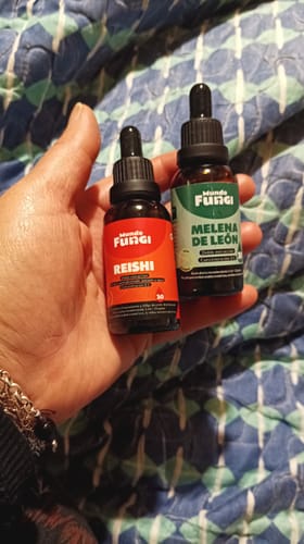 Customer photo review of Extracto Cola de Pavo Gotas - Ultra Concentrado