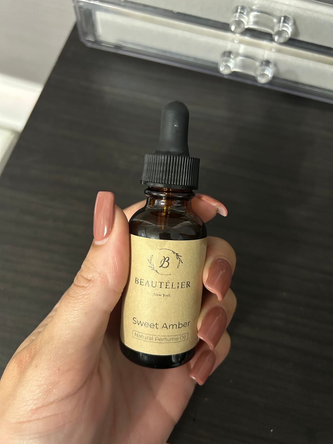 Customer photo review of Sweet Amber Perfume Oil