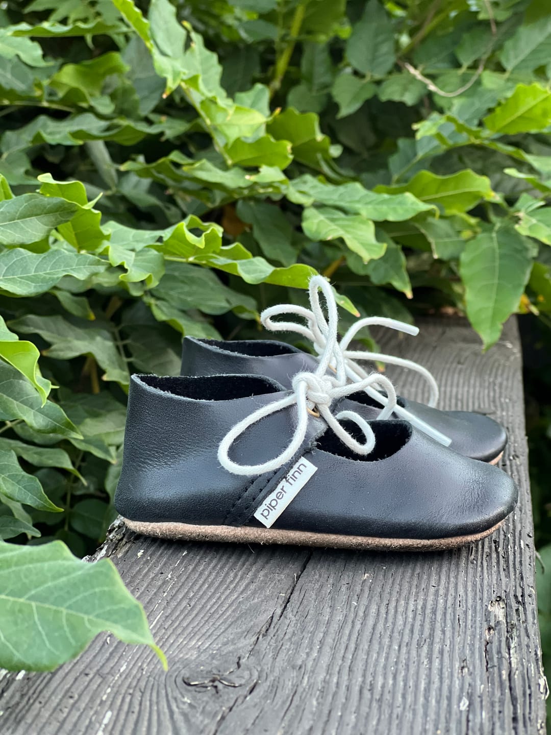 Customer photo review of Black - Lace-Up Mary Jane - Soft Sole