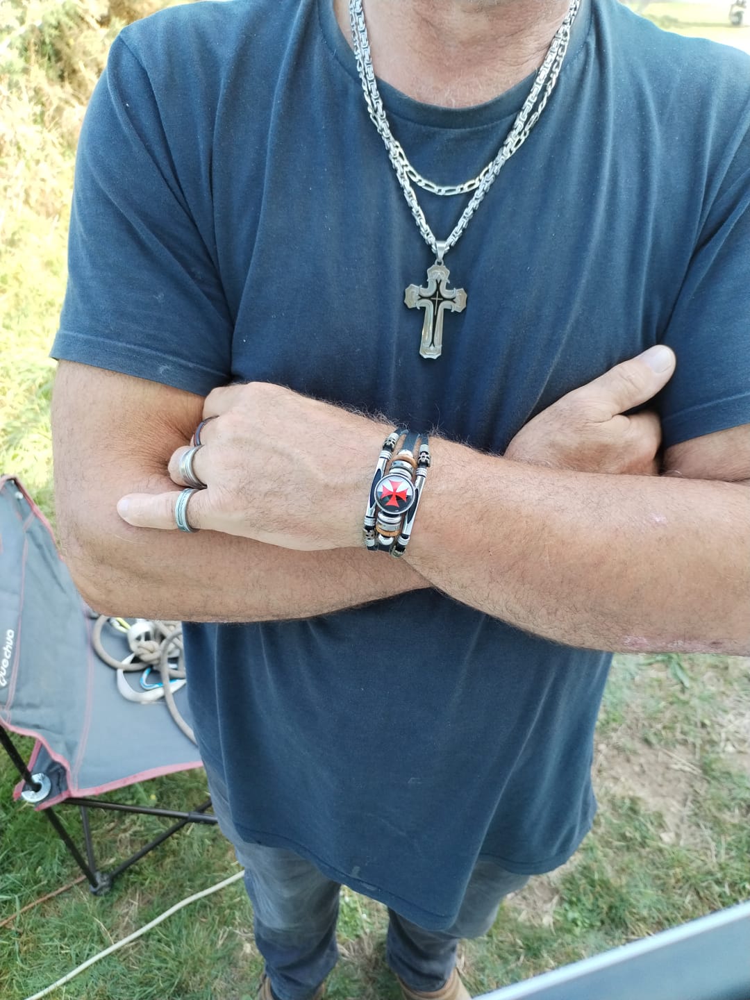 Customer photo review of Bracelet Puissance Templier