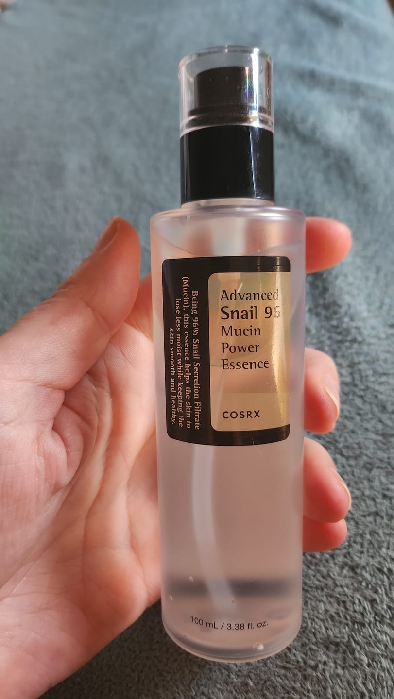 Customer photo review of Īpaši aktīva esence Cosrx Advanced Snail 96 Mucin Power Essence