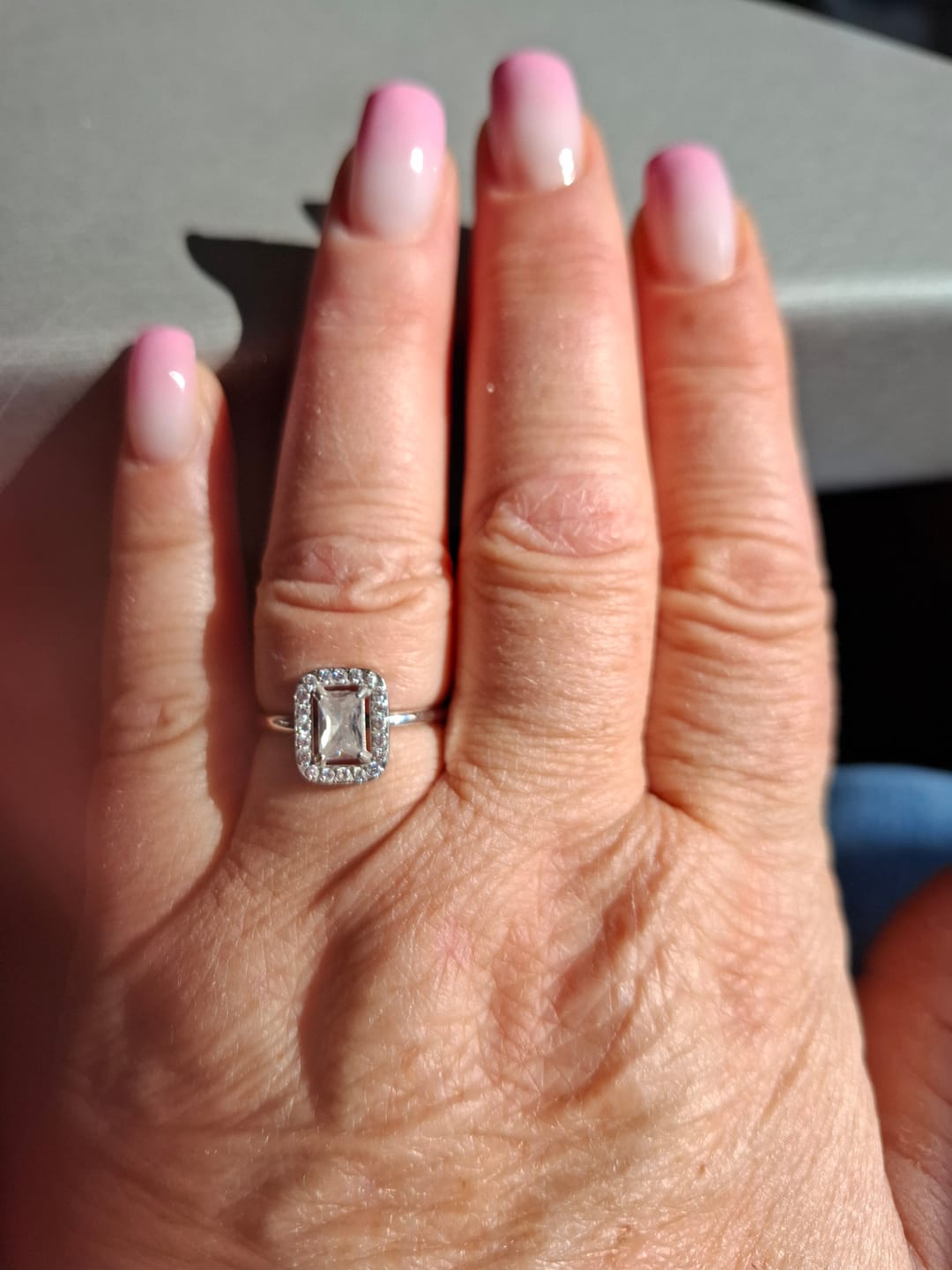Customer photo review of Inel Elegance - Argintiu