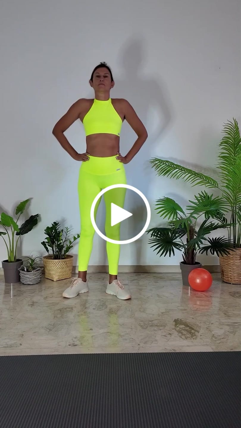 Customer video review of Leggings All-Up Giallo Fluo