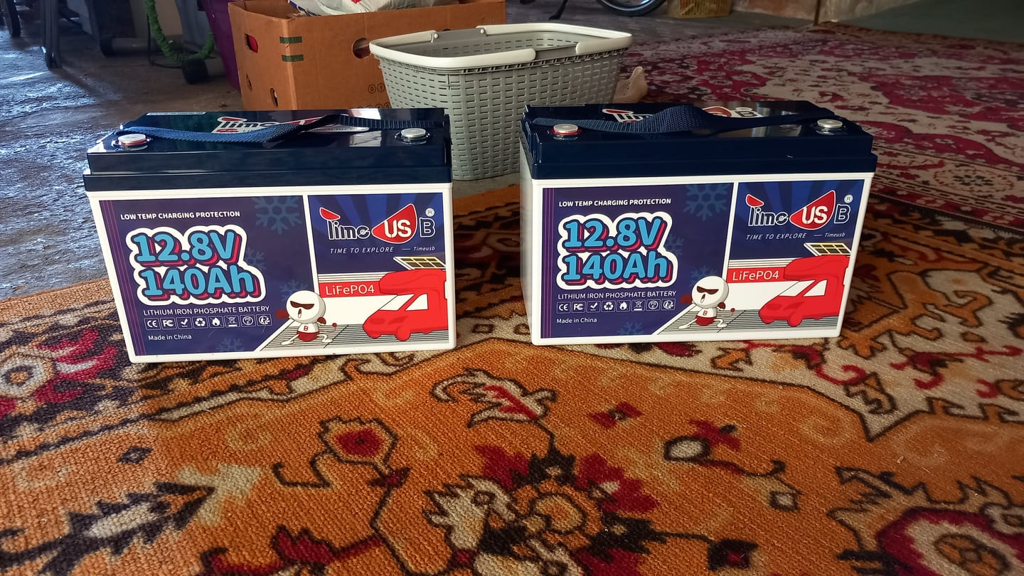 Customer photo review of Timeusb Lithium Batterie 140Ah LiFePO4 12V, BMS mit Tieftemperaturschutz