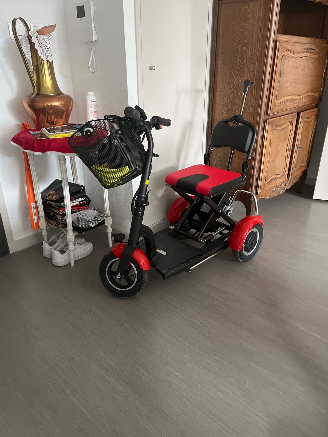 Customer photo review of Tricycle électrique 3 roues pour PMR et seniors avec siège 300/600w modèle S2