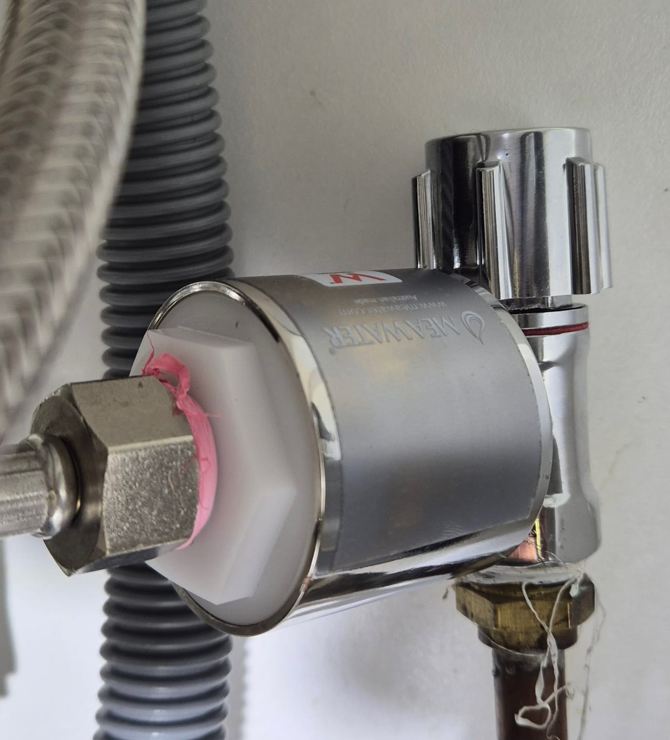 Customer photo review of Under sink & shower