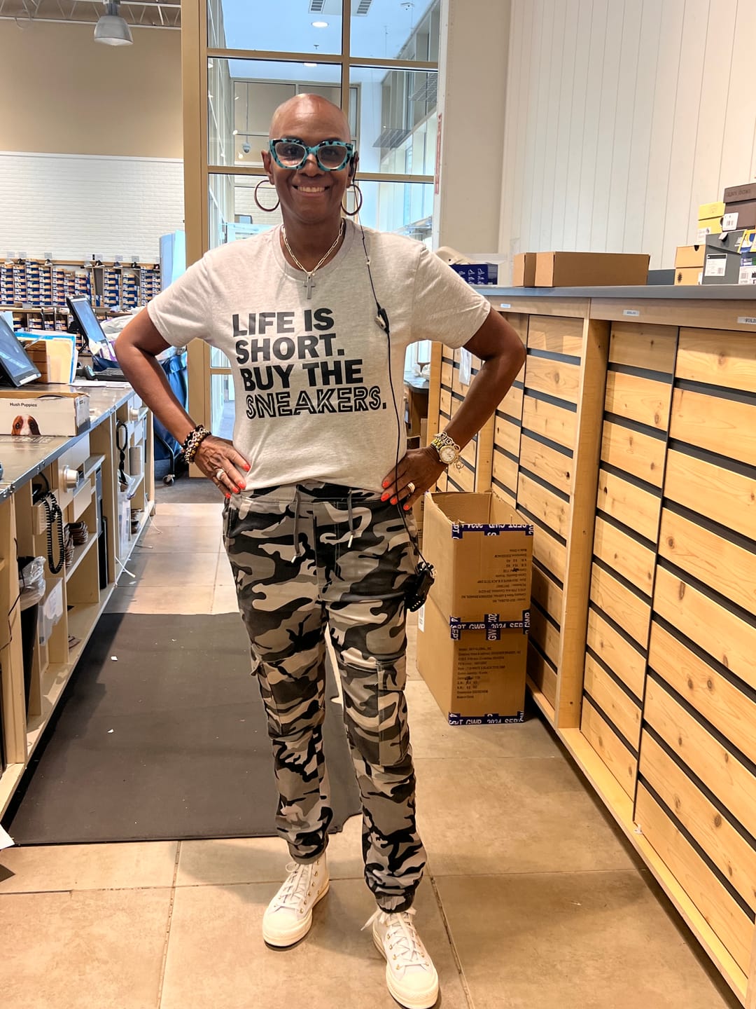 Customer photo review of Buy The Sneakers