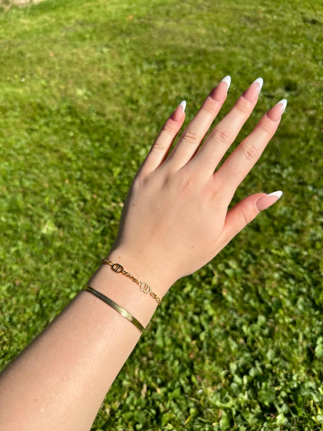 Customer photo review of Five Prestige Armband | 18K vergoldet