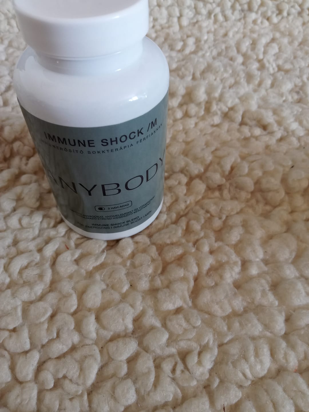 Customer photo review of Anybody IMMUNE SHOCK Férfiaknak 60x Kúra