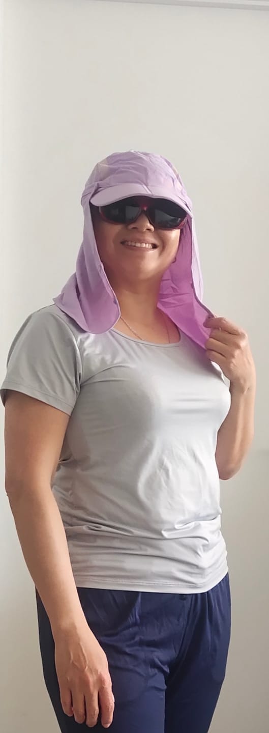 Customer photo review of Apex Moisturizing Top UPF50+