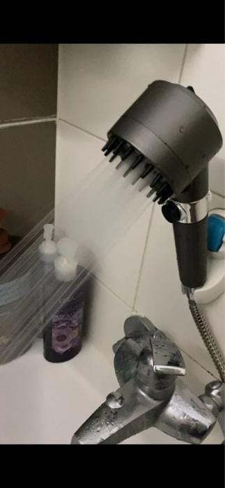 Customer photo review of Filtered Shower Head