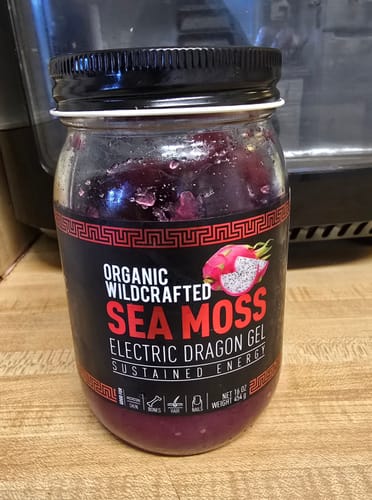 Customer photo review of Electric Dragon Sea Moss Gel
