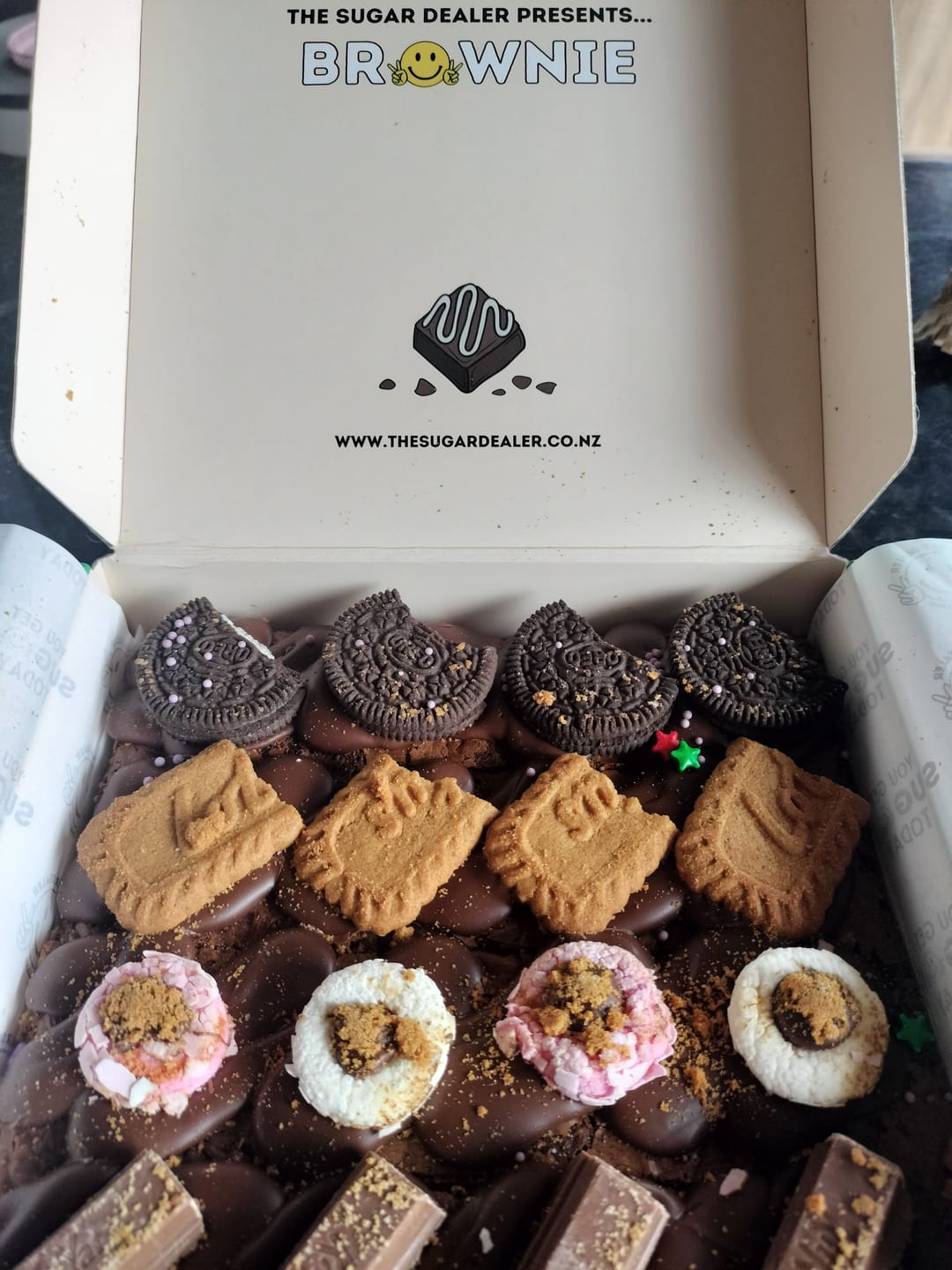 Customer photo review of Favourites brownie