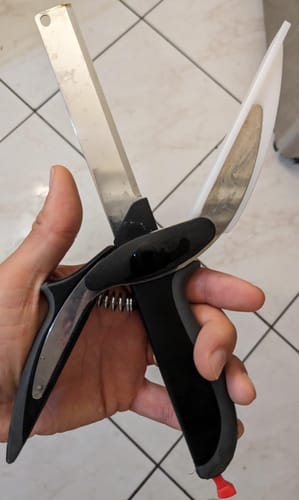 Customer photo review of 2 in 1 Scissors