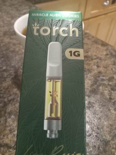 Customer photo review of 1G CARTRIDGE // 510 Miracle Alien Cookies | Hybrid