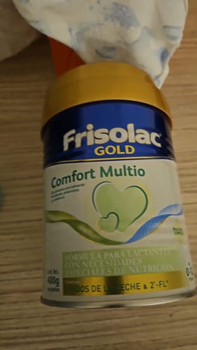 Customer photo review of Frisolac Gold Comfort Multio (0-12 Meses) Pack C/ 1.2 Kg