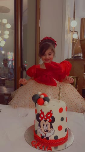 Customer photo review of Toddler Prom Dress Girl Puffy Dress Chest Bow Pageant Princess Dress