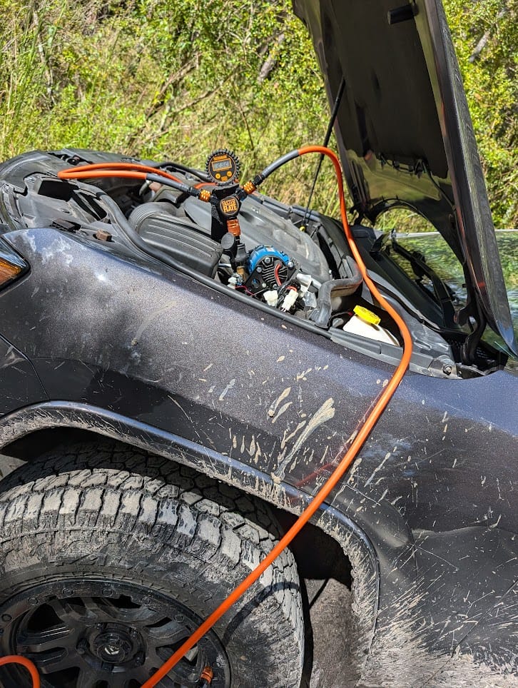 Customer photo review of Multi-Tire Inflation/Deflation System v3.0 (Four Tire)