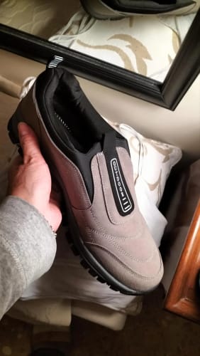 Customer photo review of OrthoMotion Unisex - Ergonomischer Schuh zur Schmerzlinderung