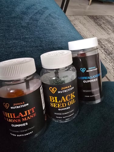 Customer photo review of Black Seed Oil Gummies